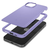 Spigen iPhone 15 Cover Thin Fit Iris Purple