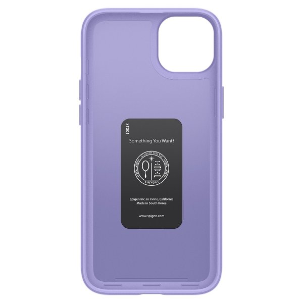 Spigen iPhone 15 Cover Thin Fit Iris Purple