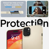 Spigen iPhone 15 Cover Thin Fit Mute Beige