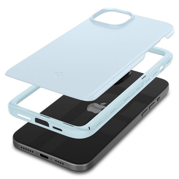 Spigen iPhone 15 Cover Thin Fit Mute Blue