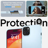 Spigen iPhone 15 Cover Thin Fit Mute Blue