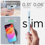 Spigen iPhone 15 Cover Thin Fit Mute Blue