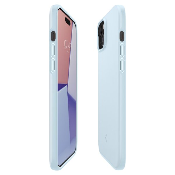 Spigen iPhone 15 Cover Thin Fit Mute Blue