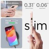 Spigen iPhone 15 Cover Thin Fit Pink Sand