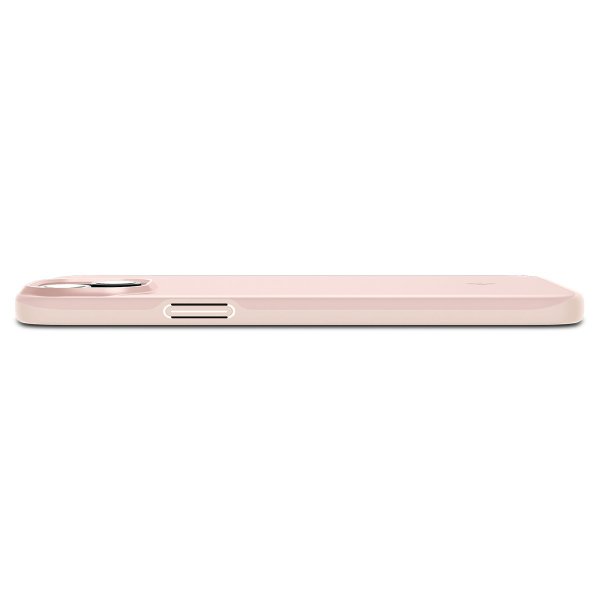 Spigen iPhone 15 Cover Thin Fit Pink Sand