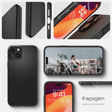 Spigen iPhone 15 Cover Thin Fit Sort