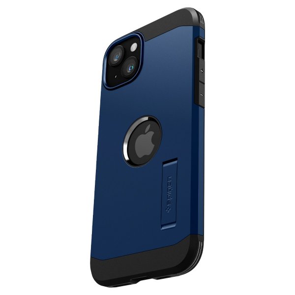 Spigen iPhone 15 Cover Tough Armor MagFit Navy Blue