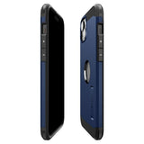 Spigen iPhone 15 Cover Tough Armor MagFit Navy Blue