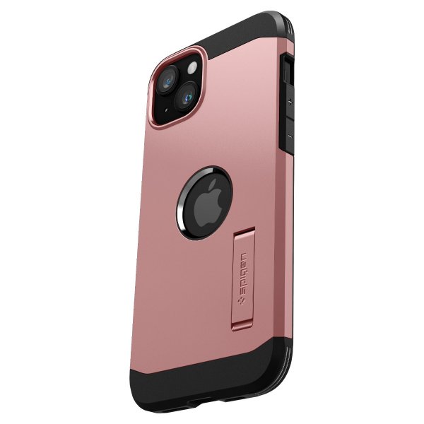 Spigen iPhone 15 Cover Tough Armor MagFit Rose Gold