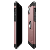 Spigen iPhone 15 Cover Tough Armor MagFit Rose Gold