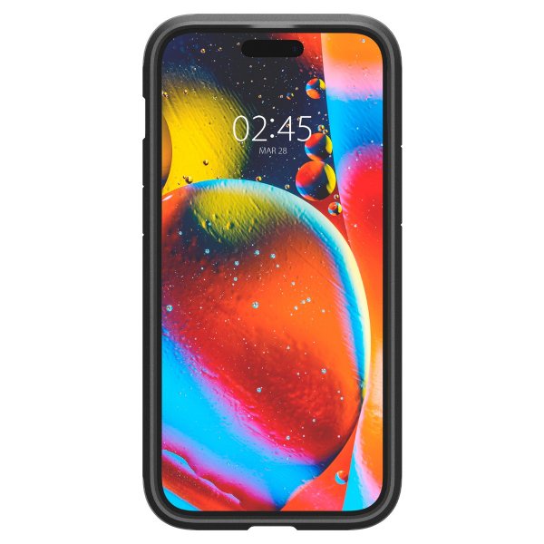 Spigen iPhone 15 Cover Tough Armor MagFit Sort