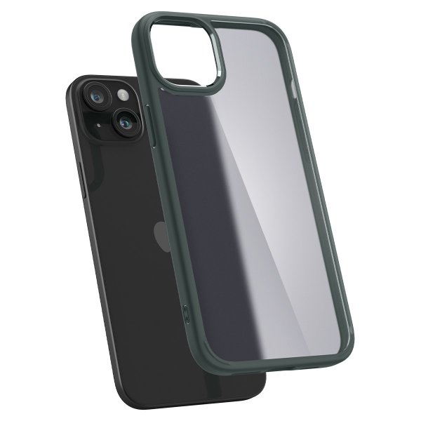 Spigen iPhone 15 Cover Ultra Hybrid Frost Green