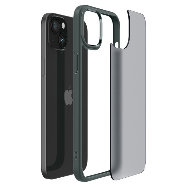 Spigen iPhone 15 Cover Ultra Hybrid Frost Green