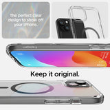 Spigen iPhone 15 Cover Ultra Hybrid MagFit Carbon Fiber