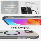 Spigen iPhone 15 Cover Ultra Hybrid MagFit Graphite