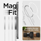 Spigen iPhone 15 Cover Ultra Hybrid MagFit Graphite