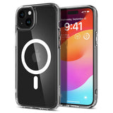 Spigen iPhone 15 Cover Ultra Hybrid MagFit Hvid