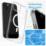 Spigen iPhone 15 Cover Ultra Hybrid MagFit Hvid
