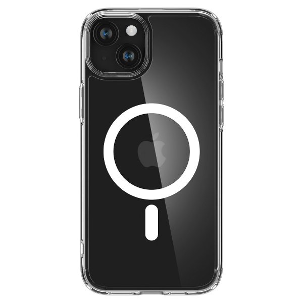 Spigen iPhone 15 Cover Ultra Hybrid MagFit Hvid