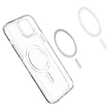 Spigen iPhone 15 Cover Ultra Hybrid MagFit Hvid