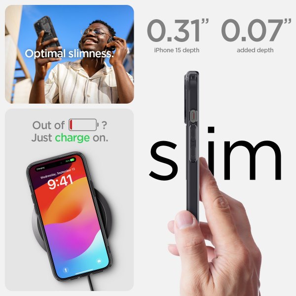 Spigen iPhone 15 Cover Ultra Hybrid MagFit Zero One