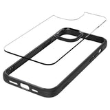 Spigen iPhone 15 Cover Ultra Hybrid Matte Matt Sort
