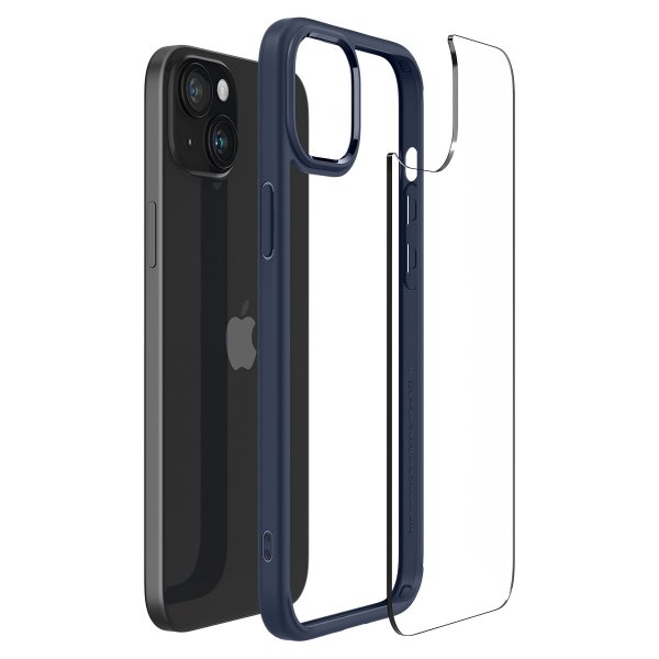 Spigen iPhone 15 Cover Ultra Hybrid Navy Blue