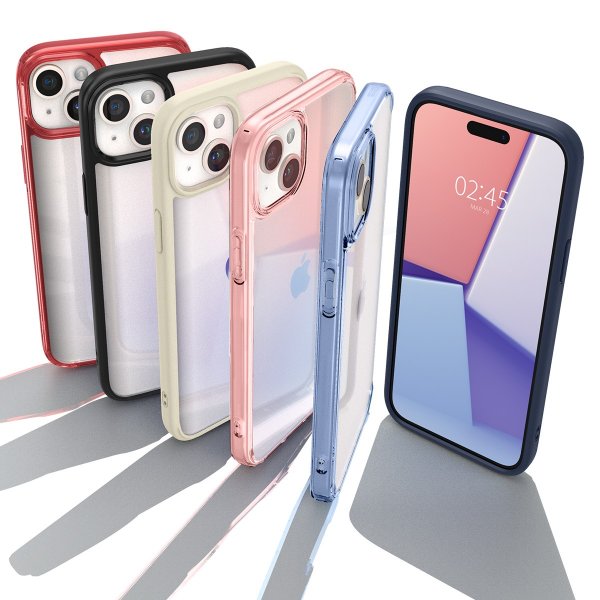 Spigen iPhone 15 Cover Ultra Hybrid Red Crystal