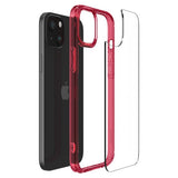 Spigen iPhone 15 Cover Ultra Hybrid Red Crystal