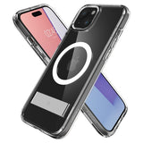 Spigen iPhone 15 Cover Ultra Hybrid S MagFit Crystal Clear