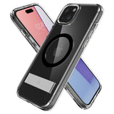 Spigen iPhone 15 Cover Ultra Hybrid S MagFit Sort
