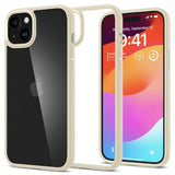 Spigen iPhone 15 Cover Ultra Hybrid Mute Beige