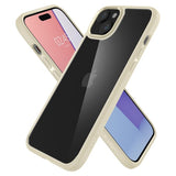 Spigen iPhone 15 Cover Ultra Hybrid Mute Beige