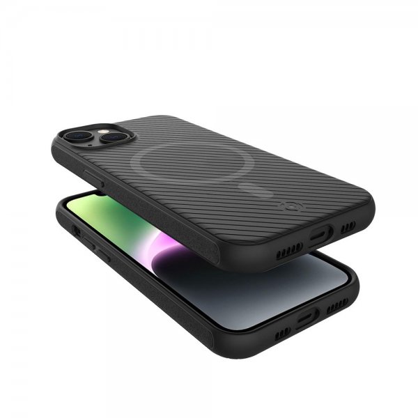 Celly iPhone 15 Cover ULTRAMAG Sort