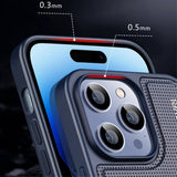 X-Level iPhone 15 Cover V-shape Blå