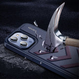 X-Level iPhone 15 Cover V-shape Grøn