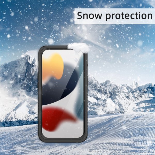 Redpepper iPhone 15 Cover Vandtæt IP68 Sort