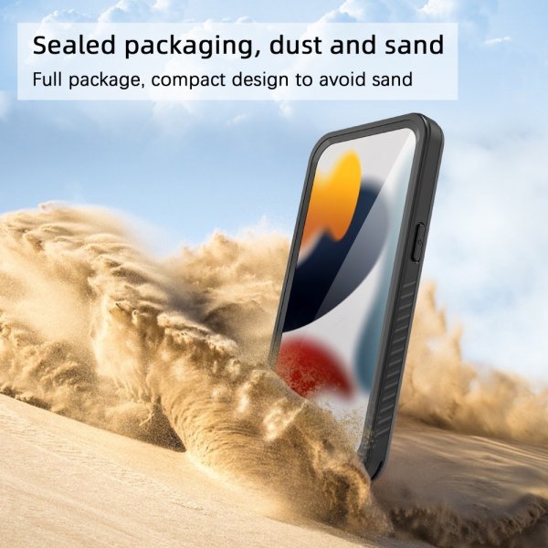 Redpepper iPhone 15 Cover Vandtæt IP68 Sort