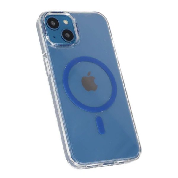 iPhone 15 Cover TPU MagSafe Blå