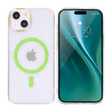 iPhone 15 Cover TPU MagSafe Grøn