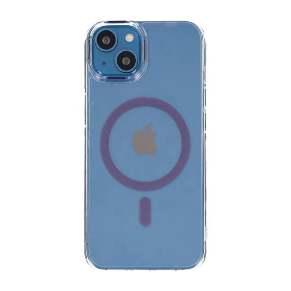iPhone 15 Cover TPU MagSafe Lilla