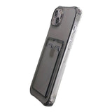 iPhone 15 Cover Kortholder Stødsikkert Sort