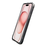 iPhone 15 Cover Kortholder Stødsikkert Sort