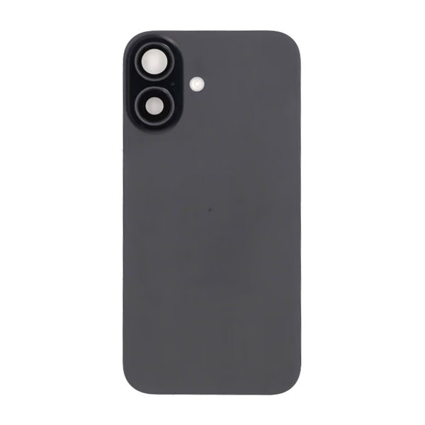 iPhone 16 Bagside Glas - Sort