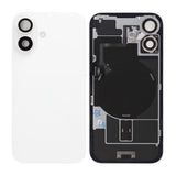 iPhone 16 Bagside Glas - Hvid