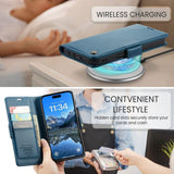 CaseMe iPhone 16 Cover 023 Series Blå
