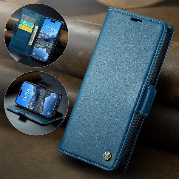 CaseMe iPhone 16 Cover 023 Series Blå