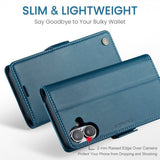 CaseMe iPhone 16 Cover 023 Series Blå