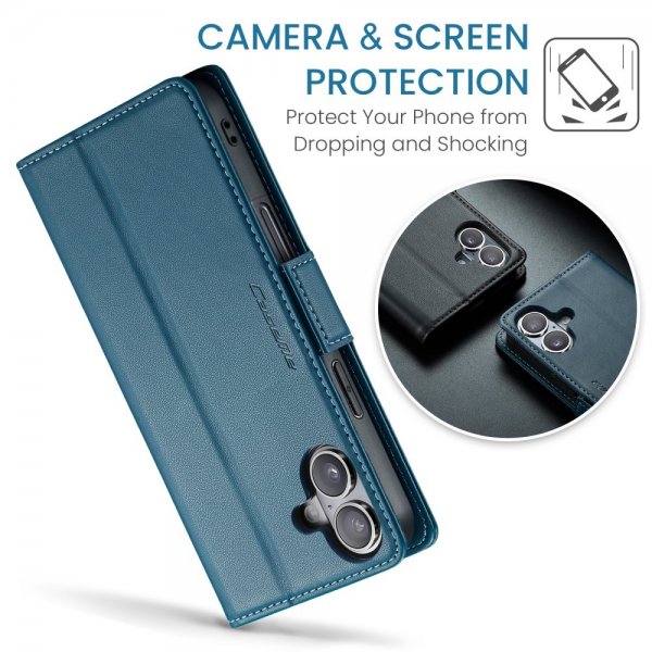 CaseMe iPhone 16 Cover 023 Series Blå