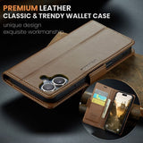 CaseMe iPhone 16 Cover 023 Series Brun